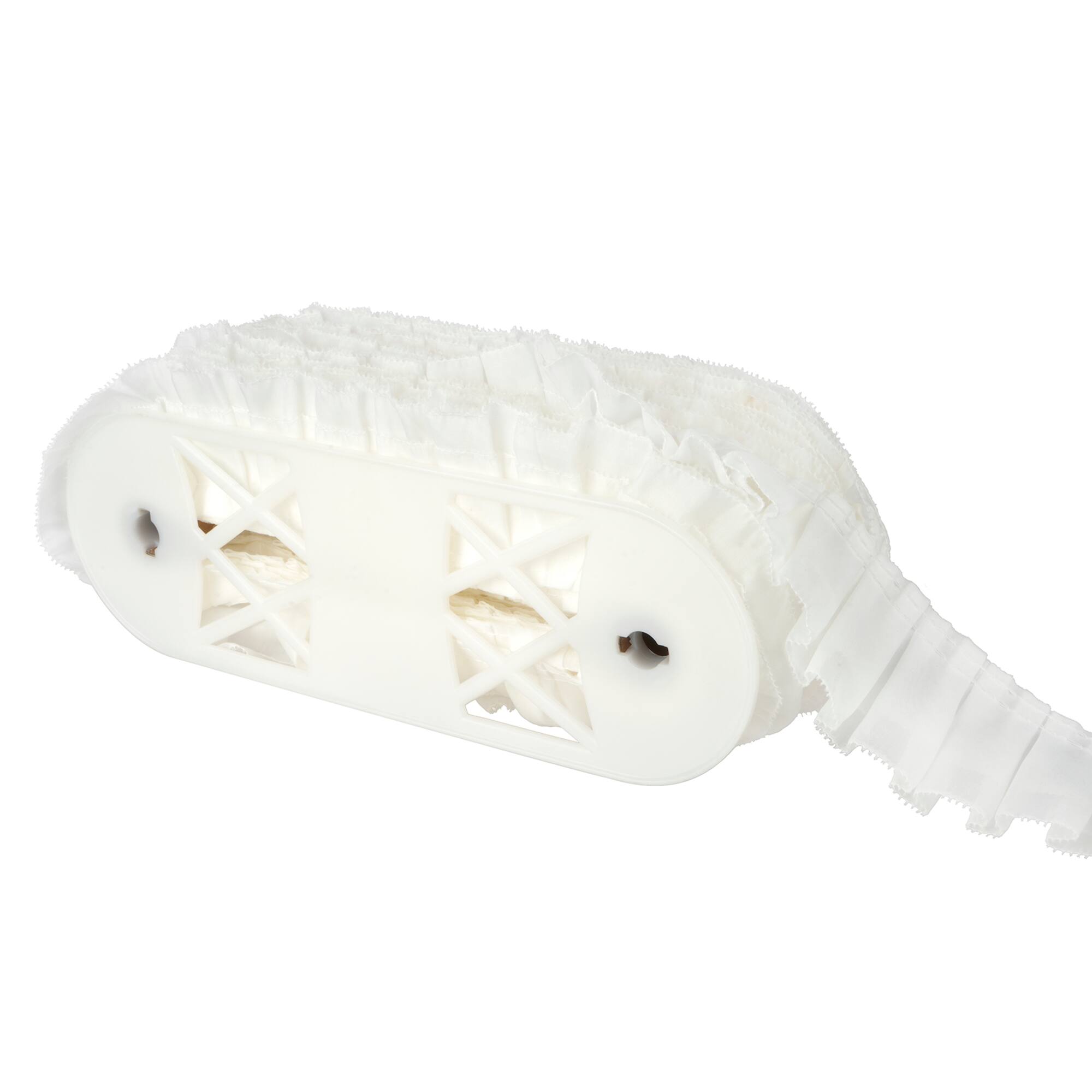 2.25" White Ruffled Trim by Celebrate It®